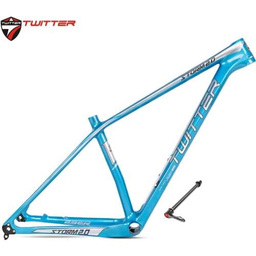 Storm2.0-Thru-Axle Mtb Carbon Frame 27.5er 29er XC Grave Mountain Bike Mtb Frames EPS Cable Internal Stoving Varnish 15 17 19
