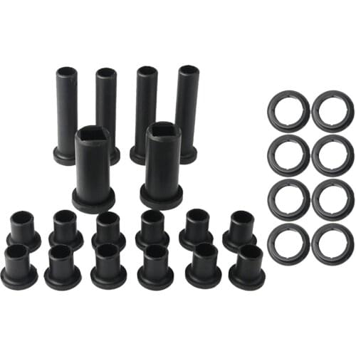 Stable Rear Bushings Kit, Including Lower Control Bushings, Bushing Stabilizer Tubes, Fit for Polaris Sportsman 700