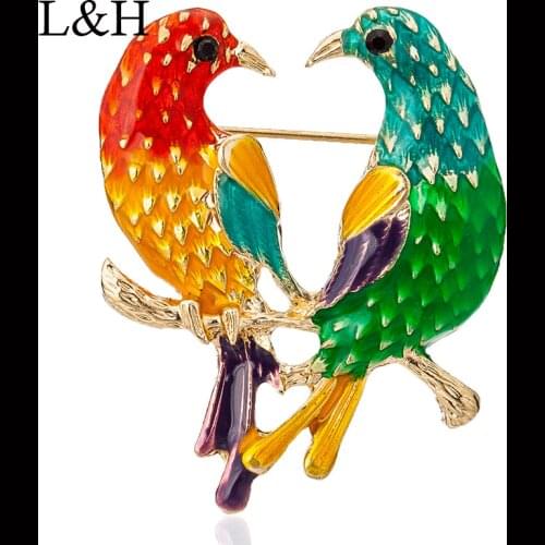 LAALOO HU Gold Brooches For Clothes