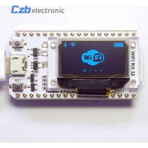 WIFI ESP32 Development Board 0.96 Inch Blue OLED Display Bluetooth internet of things for Arduino