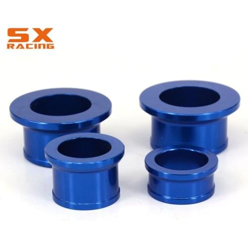Motorbike CNC Front And Rear Wheel Hub Spacer Set For YAMAHA YZF250 YZ250F YZF450 YZ450F 2009 2010 2011 2012 2013 Dirt Bike