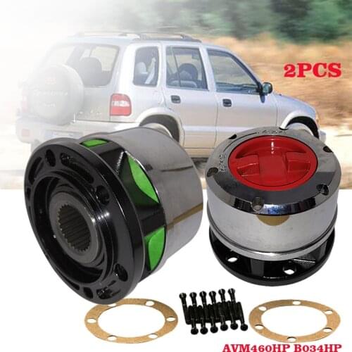 2 Piece x For KIA Sportage Grand Retona Frontier Besta Bongo Ceres 4x4 Manual locking hubs B034HP AVM460HP
