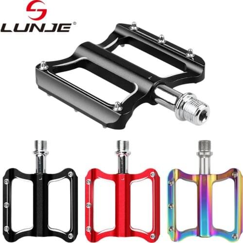 Ultralight 280g Aluminum Alloy Cycling Bicycle Pedals Seal Bearing Anti-Slip Road Mountain Bike MTB Pedal Bike Parts Accessories