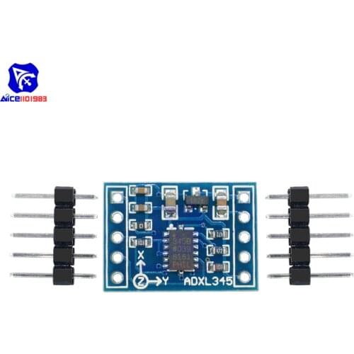 Diymore ADXL345 Three-axis Digital Module AVR ARM MCU for Arduino 3V 5V IIC SPI Communication Protocol Board Microcontroller