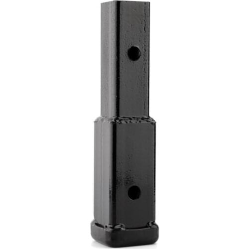 12" Trailer Hitch Extension Receiver Tube Extender Rod Trailer Connector 7" Distance between holes