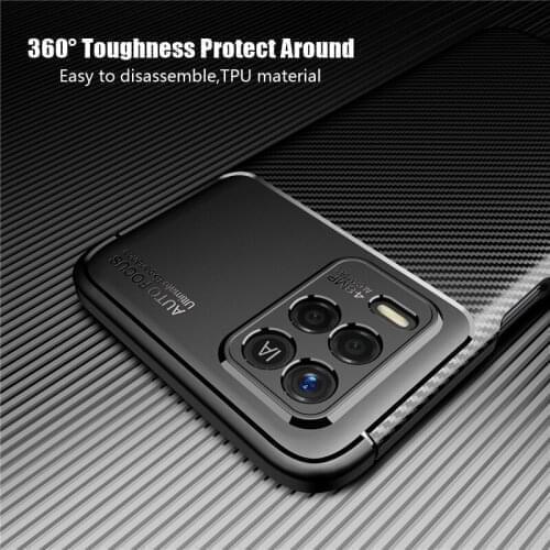 For Oppo Realme Narzo 30 5G Case Cover Shockproof Soft Silicone TPU Bumper Smooth Back Phone Cover Realme Narzo 20 30 5G Case