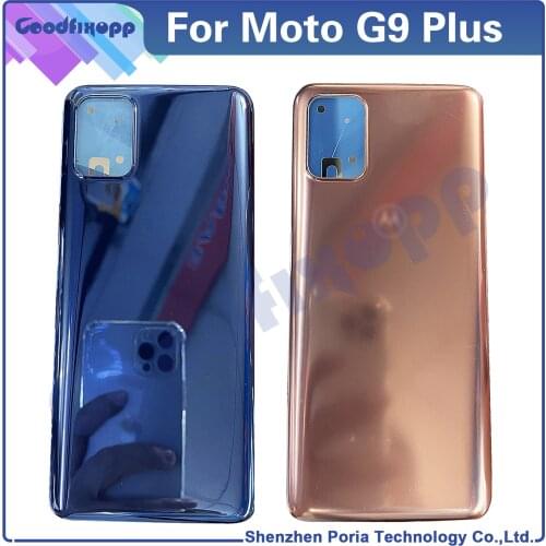 Rear Cover For Motorola Moto G9 Plus XT2087-1 Battery Cover Back Replacement Housing Door Case For Moto XT2087-1 Back Cover