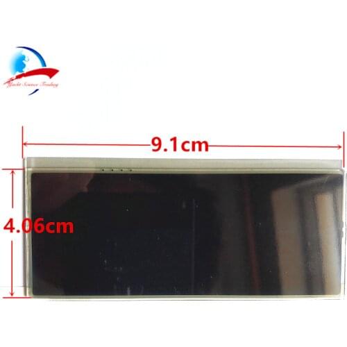 For Peugeot 207 Car ACC Lcd Panel Module Display Monitors Pixel Repair Red background Air Conditioning Information Screen