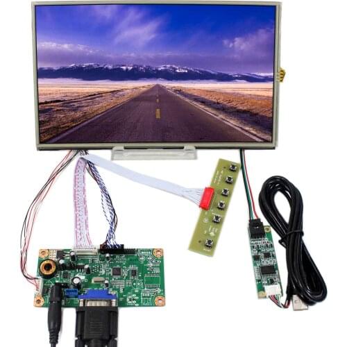 10.1inch B101XAN01 1366x768 Resistive Touch LCD Screen VS101TP-A2+VGA LCD Controller Board RT2270C-A