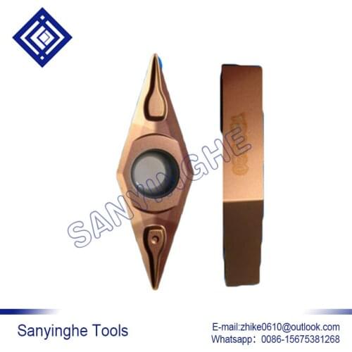 Free shipping high quality 10pcs/lots YB9320 VBET160404-NF cnc carbide turning inserts