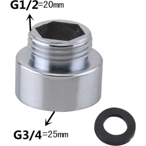 Copper Material Faucet Accessories For Shower Faucet Chrome Plated Faucet Accessories From 3/4 to 1/2 or From 1/2 to 3/4