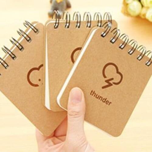 1pcs Coil Notebook Stationery Student Cute Planners Kawaii Notebooks Cute Memo Pad Book Schedule Book Kawaii School Supplies