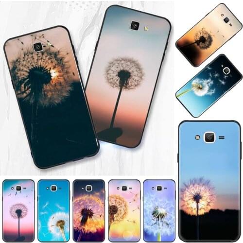 Dandelion flying flower Phone Case For Samsung Galaxy J2 J4 J5 J6 J7 J8 2016 2017 2018 Prime Pro plus Neo duo