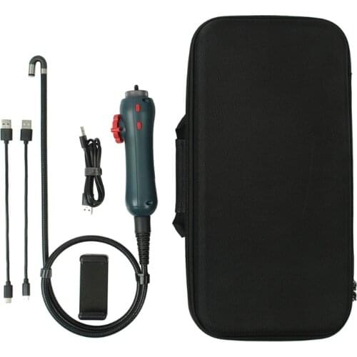 F1CF Steering Endoscope 1 Million Pixels 180 Rotation Auto Repair Inspection with USB