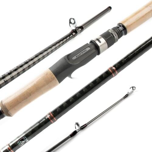 KUYING SNATCH 2.1m 7'0" 2.19m 7'3" 2.28m 7'6" Super Hard XH H Carbon Casting Lure Fishing Rod Pole Cane Stick Fast Action