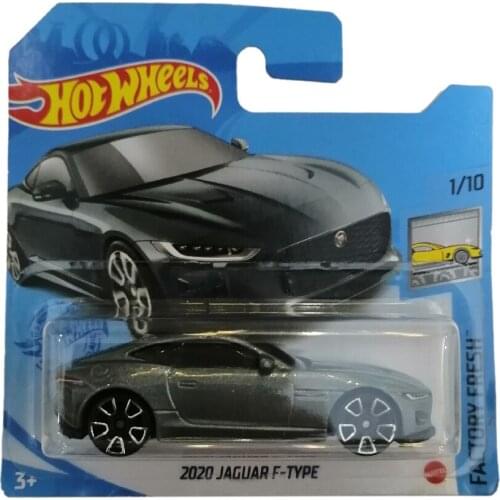 Hot Wheels 2020 Jaguar F-Type 1:64 Collection Metallic Grey Diecast Model Cars GTB71 25/250 Factory Fresh 2021 Series 1/10 Toy