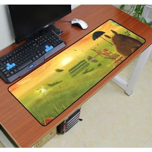 Totoro mouse pad 900x300x3mm pad to mouse Gorgeous notbook computer mousepad anime gaming padmouse gamer keyboard mouse mat