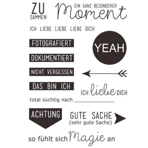 German Clear Stamp Or stamp for DIY Scrapbooking/Card Making/Kids Fun Decoration SuppliesA374