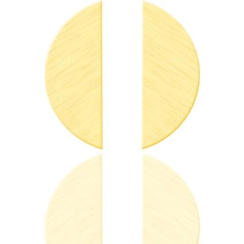 Wholesale 10pairs Half of the Circle Earring Women Gifts For Birthday Dainty Jewelry