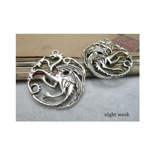 Zinc alloy pendant jewelry accessories diy handmade material charms GuYinLong 33 * 36 mm