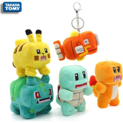 Pokemoned plush toy For Children Activity gift small Soft Doll Anime new cute Keychain endant Pillow Movies TV Christmas Gift