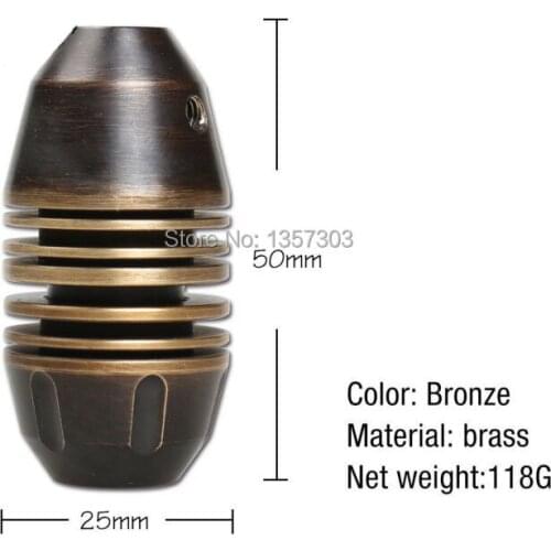 Professional Brass Self-lock Tattoo Grip Tattoo Supply Auto Lock Grip For Tattoo Machine Free Shipping