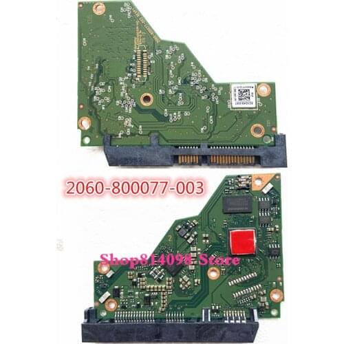 Hard disk drive data recovery WD 2060-800077 unlocked pcb board