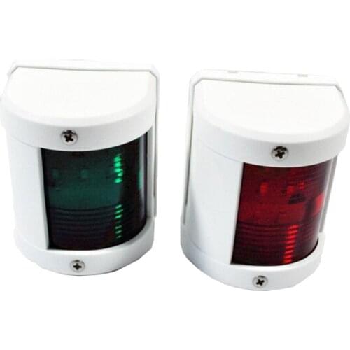 Marine Boat Red &Green Stern LED Navigation Light Waterproof Sailing Signal Lamp