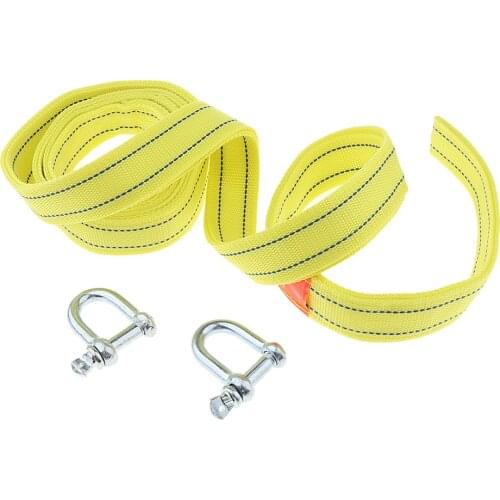 Version 157Inch Premium Axle Strap With D-Ring With 2 Hooks 540G