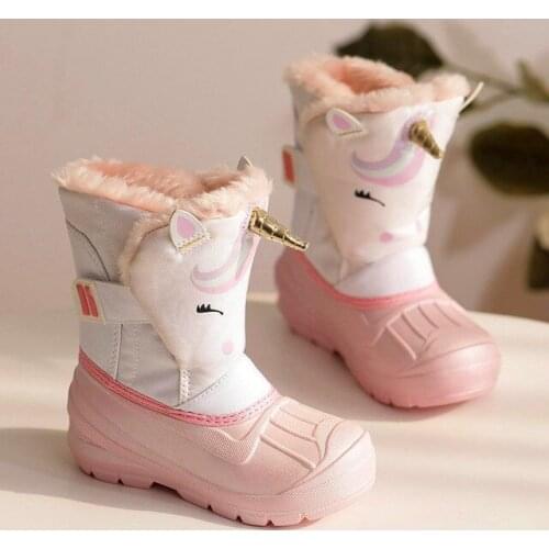 XYWKV Leather Boots For Girls