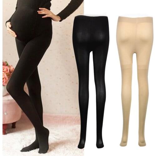 Women Pregnant Socks Maternity Hosiery Solid Stockings Tights Pantyhose