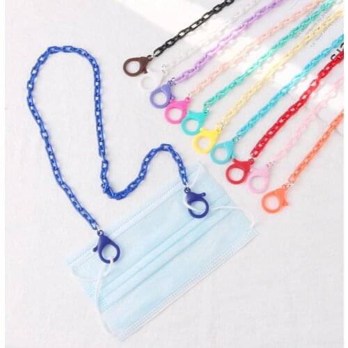 1Pc Adjustable Face Mask Lanyard Strap for Kids and Adults Handy Convenient Safety Holder Face Mask Neck Around Strap