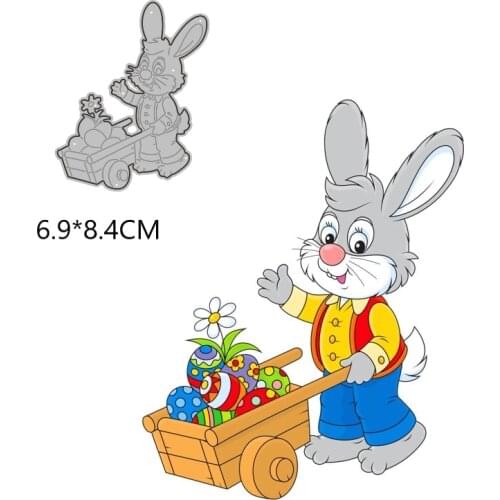 2021 Bunny New Metal Cutting Dies Photo Album and Planner Die Cut Scrapbooking For Crafts Card Making no Stamps