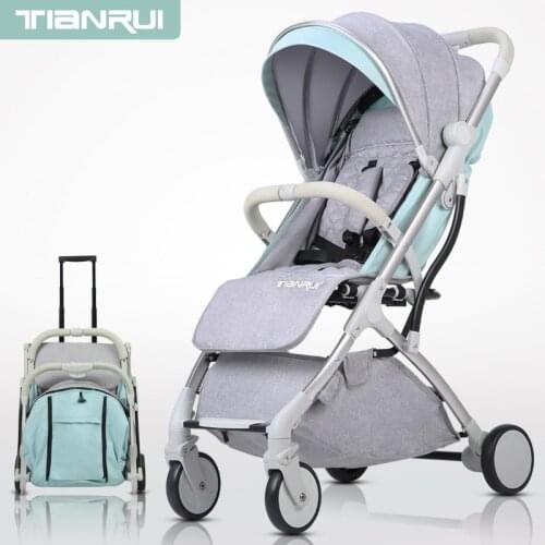 7.8 Babyyoya Tianrui Lightweight Portable Folding Baby Stroller One Key Operation Small And Light Easy For Travel