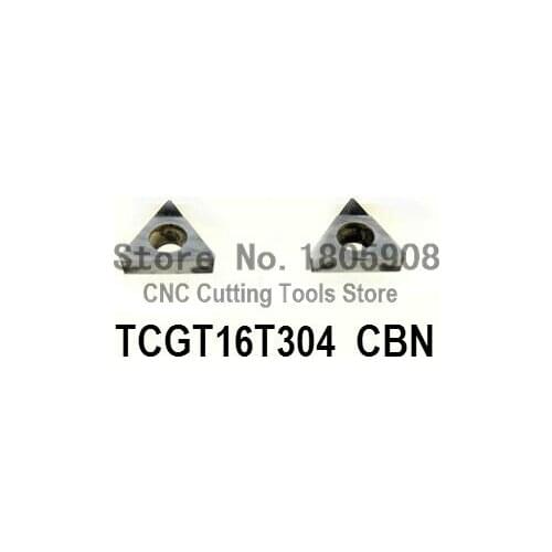 Free shipping 2PCS TCGT16T304 CBN Inserts , CNC CBN Diamond insert For Lathe Tools Inserts For STGCR/STFCR