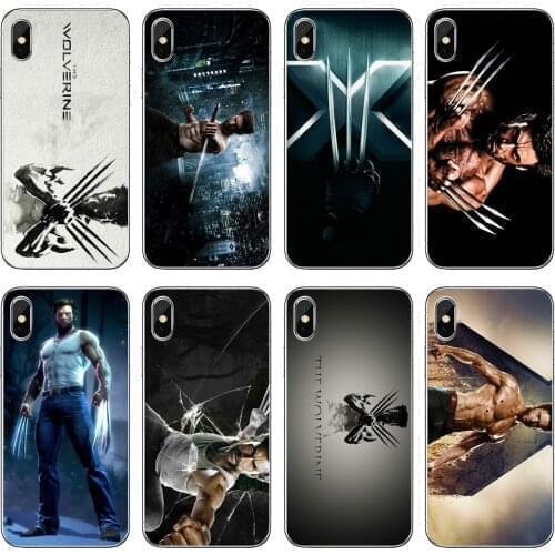 Cover For Xiaomi Mi 5X 6X Max Mix 1 2 2S 3 Mi5 Mi5S Mi6 Mi3 Mi4 poco X3 nfc F2 Pro M3 wolverine-logan-Movie-X-Men-Super-Hero