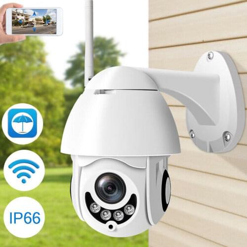 WIFI Camera Outdoor PTZ IP Camera H.265+ 1080p Speed Dome CCTV Security Cameras IP Camera WIFI Exterior 2MP IR Home Surveilance