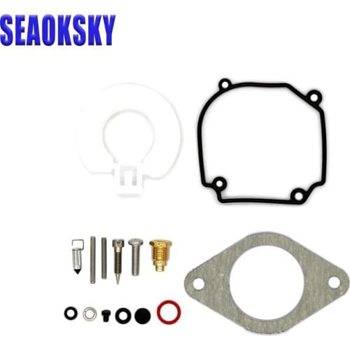 Carburetor Repair Kit for Yamaha 2 Stroke 75HP 80HP 90HP, Sierra 18-7291 Outboard Motor 6H1-W0093