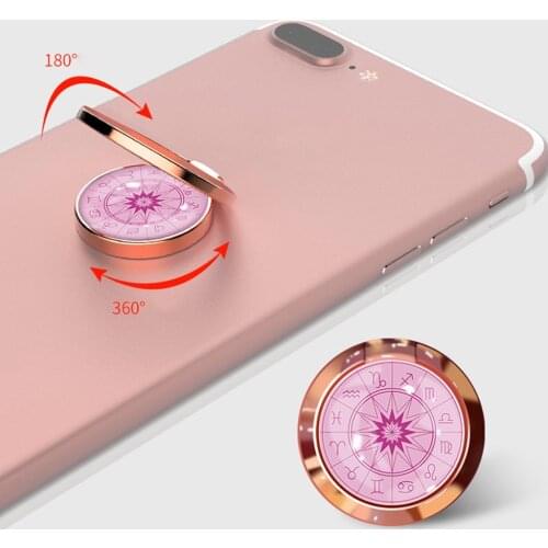 360 Degree Mobile Phone Finger Ring Holder For iPhone X 8 7 11 12 Pro Redmi Samsung Grip Rotation Cellphone Stand Mount Bracket
