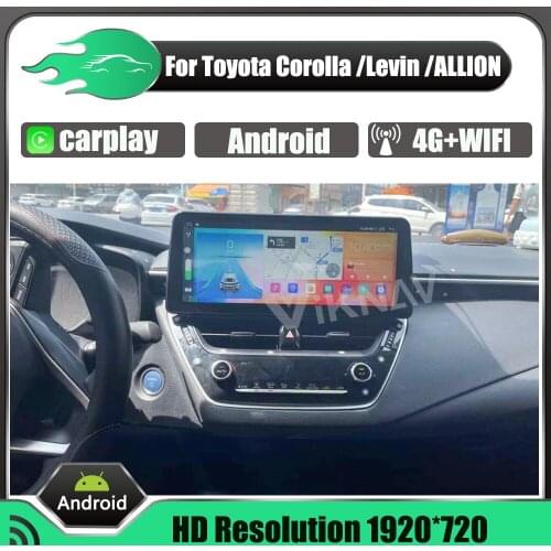 Android Radio with screen For Toyota Corolla /Levin /ALLION Car DVD Multimedia Player Stereo receiver Head unit GPS navigation