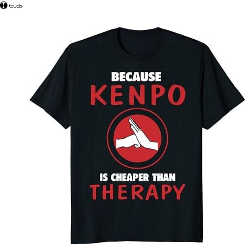 Fashion Summer Casual Man T Shirt Good Quality Because Kenpo Is Cheaper Than Therapy Punching T-Shirtsuperman T Shirt