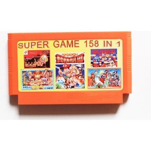 New 8bit Game card Best gift for children - 158 In 1