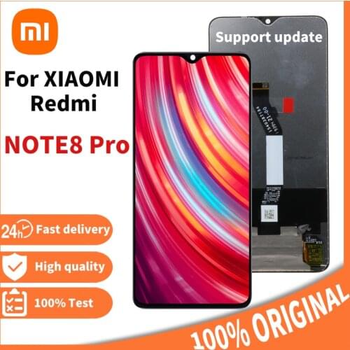 6.53'' Original 10-Touch Display For Xiaomi Redmi Note 8 Pro LCD Display Screen Touch Digitizer Redmi Note8 Pro Repair Parts