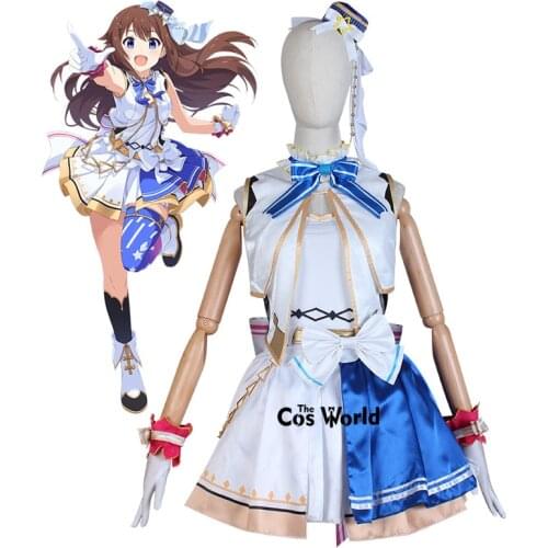 YouTuber Vtuber Hololive Tokino Sora Idol Dress Uniform Outfit Cosplay Costumes