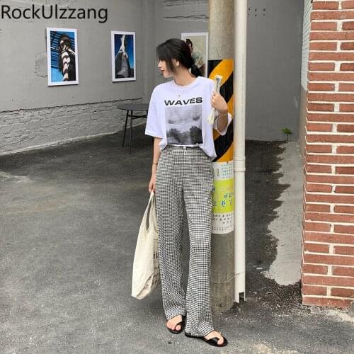 Женские брюки капри Rockulzzang China At AliExpress