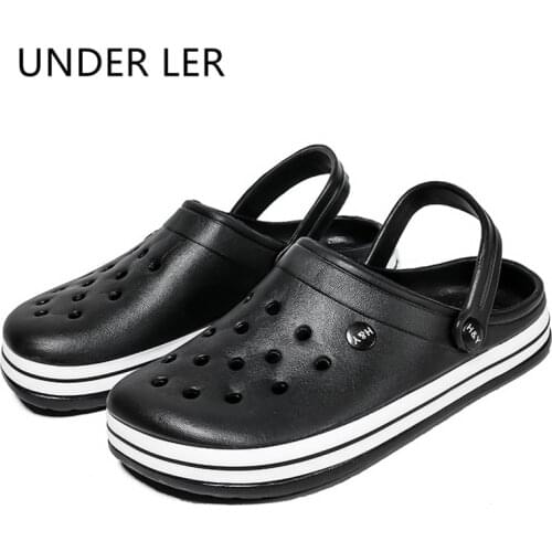 Sandals For Men 2020 Summer Hole Beach Sports Women Slip-on Shoes Female Male Croc Clogs Crocks Crocse Water Mules