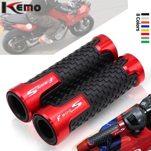 For BMW F800S F800 S 7/8" 22mm Universal Motorcycle Accessories CNC Aluminum Handlebar Hand Grips Handle Bar End Grip