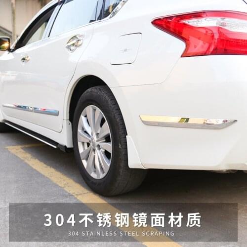 High-quality stainless steel Car door decoration bright strip for Nissan TEANA 2016 2018 Car Styling