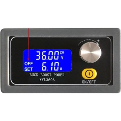 XYS3606 Communication 36V 6A Constant DC DC Voltage current Buck Boost Adjustable Regulated laboratory power supply
