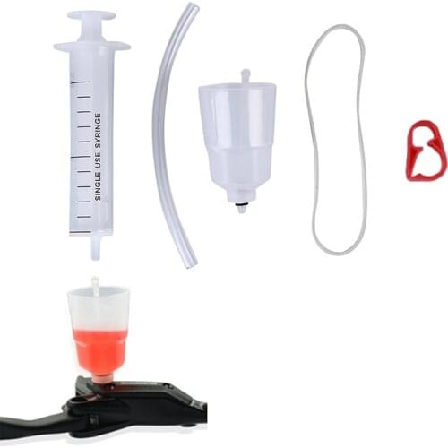 2021 Bicycle Hydraulic Brake Bleed Tool Kit For Shimano, Tektro, Margura and Series Disc Brake System Use Mineral Oil Brake